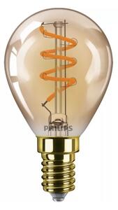 Bec LED Philips Vintage P45, reglabil, E14, 3W/230V, 2200K
