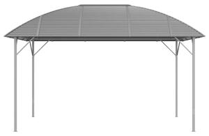 Pavilion cu acoperiș arcuit, antracit, 3x4 m