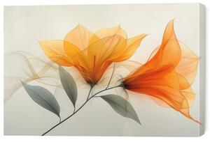 Tablou pe pânză Orange Flower, 60 × 40 cm