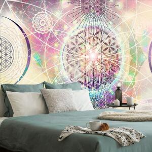Tapet autoadeziv Mandala în design interesant