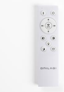 Brilagi - Lustră LED reglabilă pe cablu FALCON SLIM, 78 W, 230 V, 50x50 cm, albă + telecomandă