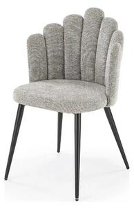 Scaun K552, gri/negru, stofa clasica/metal, 53x53x83 cm