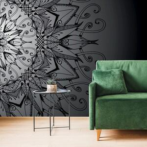 Tapet Mandala în design întunecat