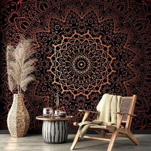 Tapet Mandala vintage în stil indian