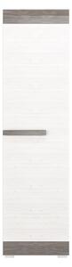 Dulap Blanco 19 cu o ușă, 55 cm - pin de zăpadă / new grey