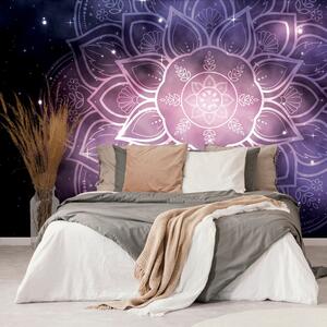 Tapet Mandala cu fundal de galaxie