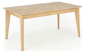 Masa extensibila EDMONDO, stejar, PAL laminat/furnir, 160/240x90x75 cm