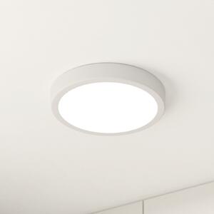 EGLO Plafonieră cu LED Fueva 5 IP44 3000K alb Ø21cm, Alb, Baie, Metal