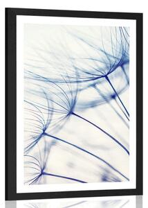 Poster cu passepartout păpădie în design unic