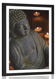 Poster cu passepartout Buddha plin de armonie