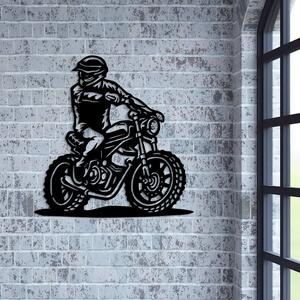 DUBLEZ | Tablou din lemn pentru perete - Motocicletă