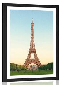 Poster cu passepartout reper al Parisului