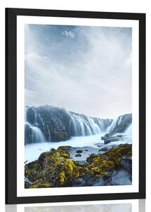 Poster cu passepartout cascade nobile