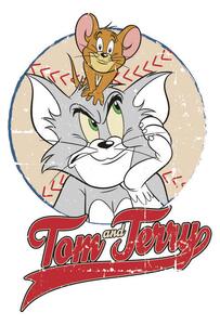 Poster de artă Tom & Jerry - Baseball, (26.7 x 40 cm)