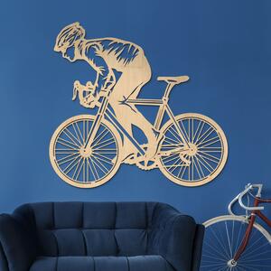 DUBLEZ | Cadou pentru un biciclist - Tablou din lemn pentru perete