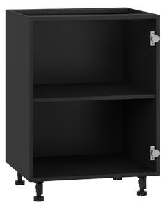 Corp dulap inferior Verlene D 60/82 (negru). 1156301