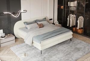 Pat boxspring OVO 140x200, personalizabil materiale Gama Premium, cu s
