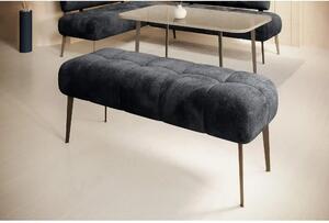 Bancheta MILO, personalizabil materiale Gama Premium, 133x47x54 cm