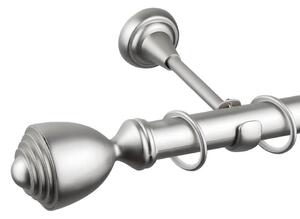 Galerie simpla bara simpla Pluton 25/19, metal, argintiu - 160 cm