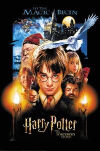 XXL Poster Harry Potter - Philosopher Stone, (80 x 120 cm)