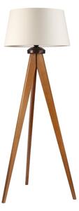 Lampadar AIDA 1xE27/15W/230V stejar/crem