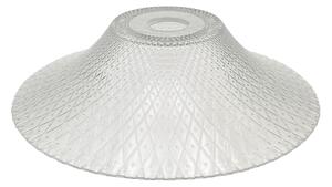 Lustră suspendată pe cablu JULL 1xE27/15W/230V crom lucios/sticlă transparentă