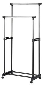 Suport umerase NOVA II, negru, metal, 88x44x94/168 cm