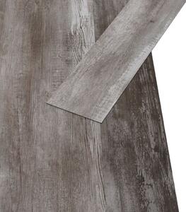 Plăci pardoseală autoadezive lemn maro mat 5,02 m² PVC 2 mm