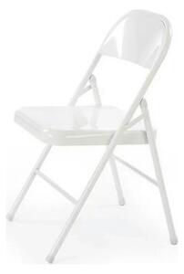 Scaun K565, alb, metal, 46x47x75 cm