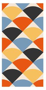 Tapet - Abstracție geometrică colorată III