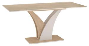 Masa extensibila VENTO, stejar/casmir, PAL laminat, 120/160x68x76 cm