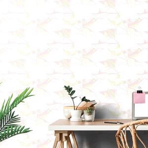 Tapet frunze stratificate în design deschis