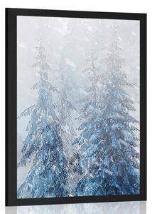 Poster peisaj înzăpezit