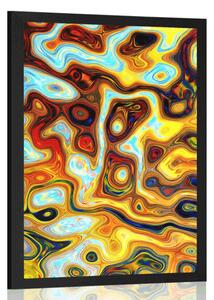Poster abstracție colorată