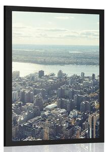 Poster centrul fermecător al orașului New York