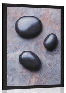 Poster natura moartă frumoasă cu pietre Zen