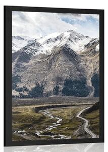 Poster panoramă montană frumoasă