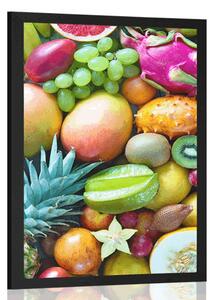 Poster fructe tropicale
