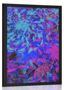Poster abstracție modernă în design interesant