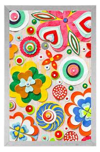 Poster abstracția florilor