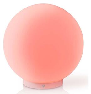 Lampă LED RGBW de masă dimabilă SmartLife LED/5W/5V Wi-Fi Nedis WIFILM10CWT