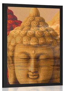 Poster forme de Buddha