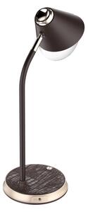 Immax 08971L - Lampă de birou LED reglabilă FINCH LED/9W/12/230V maro/auriu