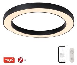 Plafonieră LED dimabilă PASTEL LED/68W/230V 95 cm negru Tuya Immax NEO 07210L + telecomandă