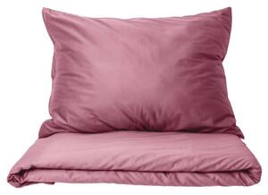 Lenjerie de pat din bumbac satinat - Dusty rose | 140 x 200 cm / 70 x 90 cm