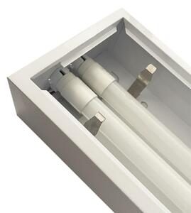 Corp de iluminat fluorescent T8 2xG13/18W/230V 120 cm alb