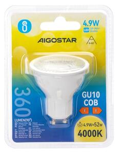 Bec LED COB GU10 4,9 W 230 V 4000 K - Aigostar
