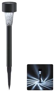 Aigostar - Lampă solară LED/2V IP44 40 mAh neagră