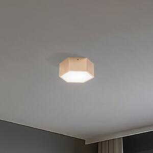 Argon Plafonieră LED Libre, auriu, oțel, 3.000 K, Auriu / Alamă, Camera de zi / sufragerie, Metal