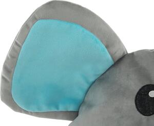 Fotoliu tip sac pentru copii in forma de elefant gri BABY TIPUL 2, 55x